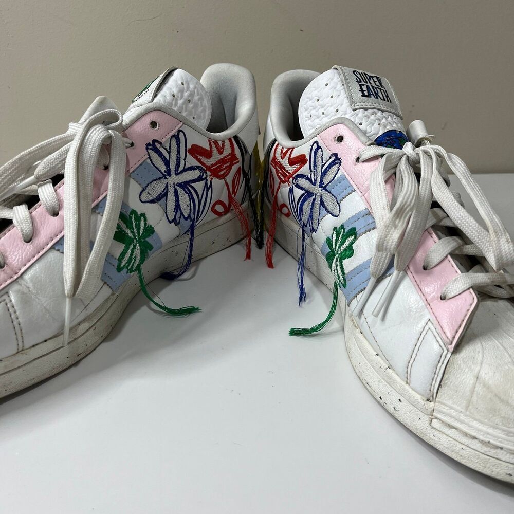 Adidas Superstar Sean Wotherspoon Super Earth Sneakers Men’s 10.5 - Picture 2 of 8
